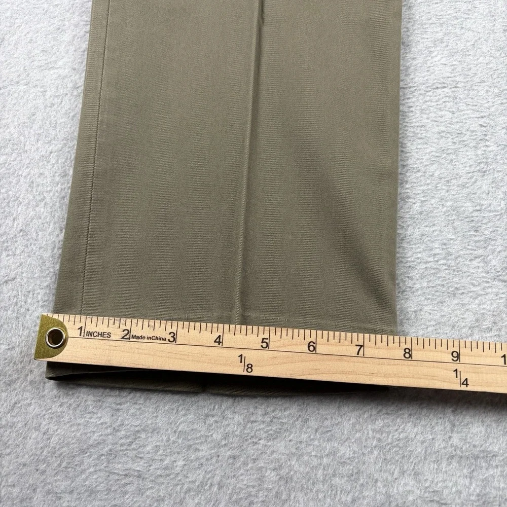 Polo Ralph Lauren‎ Pants Men 34x34 (Fits 36x32) Green Stretch Cotton Twill Chino